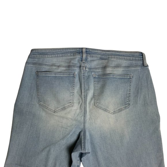 NYDJ  Womens Jeans Tag W16 Blue Light Wash W38xL26 Denim - Picture 4 of 12